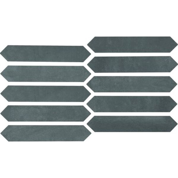 zdjęcie carmen ceramic art off victorian green matt płytka ścienna 4.3x24.3 