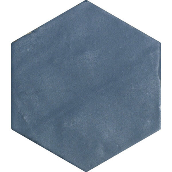 zdjęcie carmen ceramic art nomade blue hexagon gres 13.9x16 