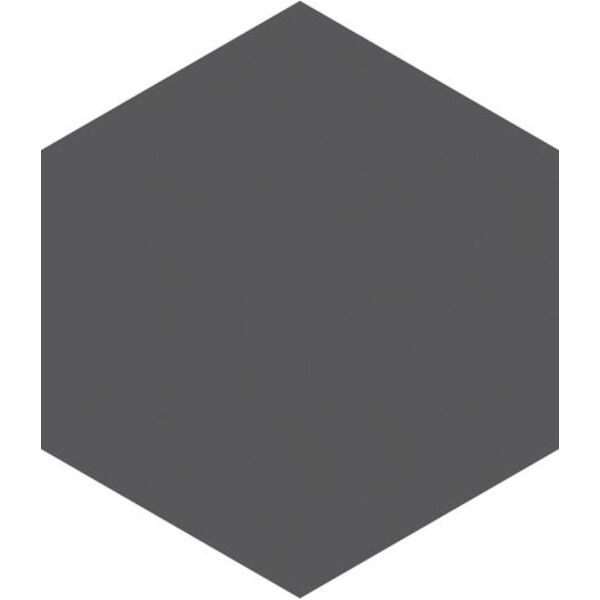 zdjęcie carmen ceramic art hexagon graphite gres 17.5x20.2 