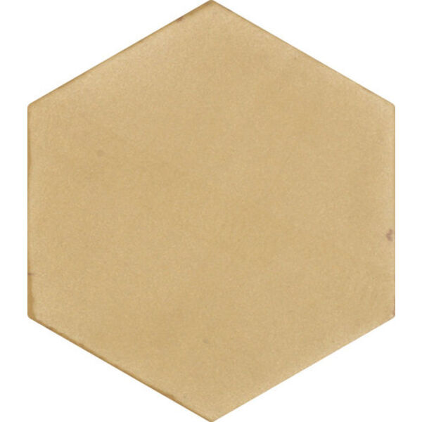 zdjęcie carmen ceramic art nomade ocre hexagon gres 13.9x16 