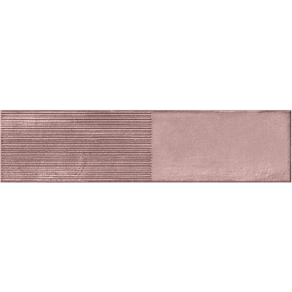 zdjęcie carmen ceramic art gleam rose gres 5.7x23.2 