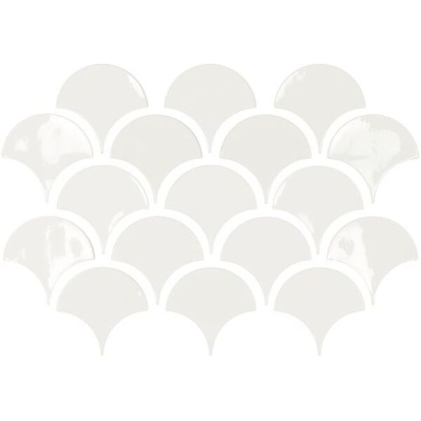 zdjęcie carmen ceramic art smiles white płytka ścienna 12x12.5 