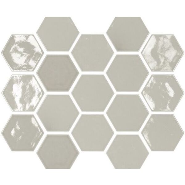 zdjęcie carmen ceramic art dawn smoke crackled płytka ścienna 12x13.8 