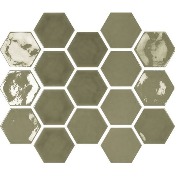 zdjęcie carmen ceramic art kisses victorian green płytka ścienna 12x13.8 