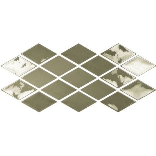 zdjęcie carmen ceramic art looks victorian green płytka ścienna 9.8x16.8 