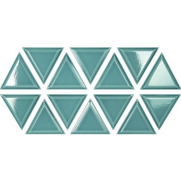 zdjęcie carmen ceramic art foster acqua crackled płytka ścienna 11x13 