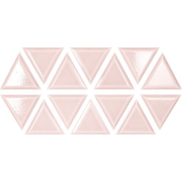 zdjęcie carmen ceramic art foster pink crackled płytka ścienna 11x13 