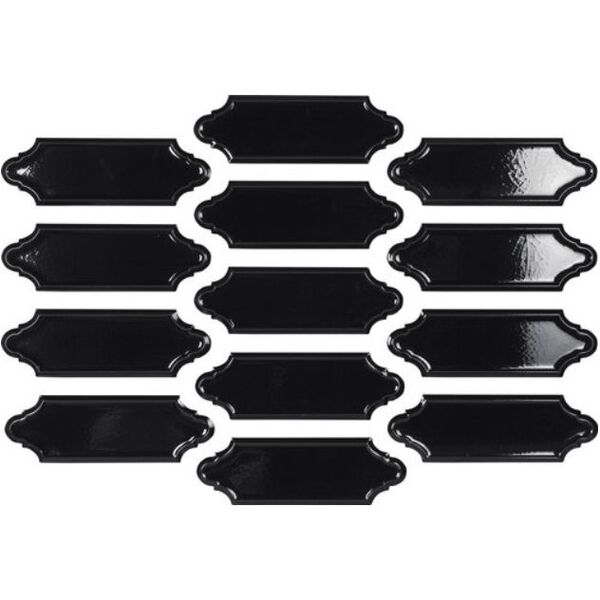 zdjęcie carmen ceramic art mecox night crackled płytka ścienna 5x15 