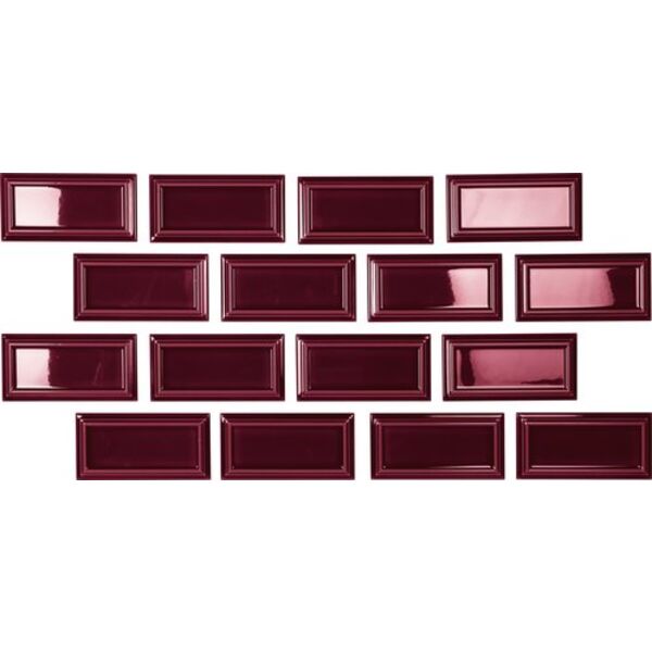 zdjęcie carmen ceramic art tiana cherry płytka ścienna 6.5x13 