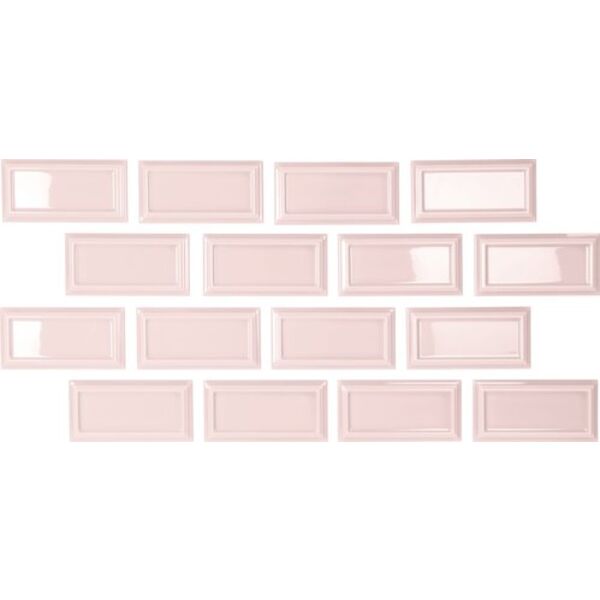 zdjęcie carmen ceramic art tiana pink płytka ścienna 6.5x13 