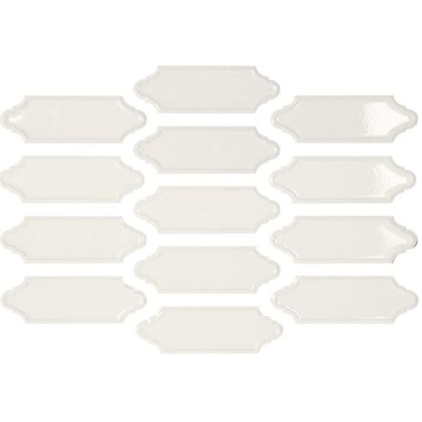 zdjęcie carmen ceramic art mecox snow crackled płytka ścienna 5x15 