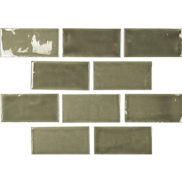 zdjęcie carmen ceramic art memories victorian green płytka ścienna 6.5x13