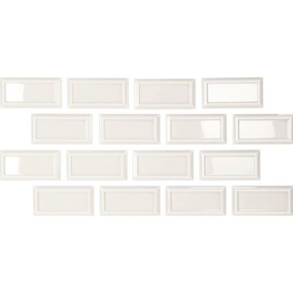 zdjęcie carmen ceramic art tiana snow płytka ścienna 6.5x13 