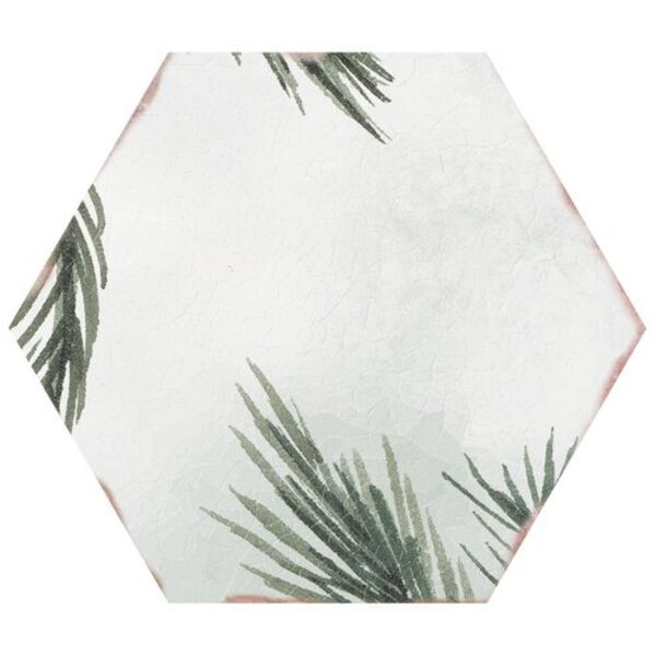 zdjęcie carmen ceramic art touareg turquesa mix hexagon gres 13.9x16 