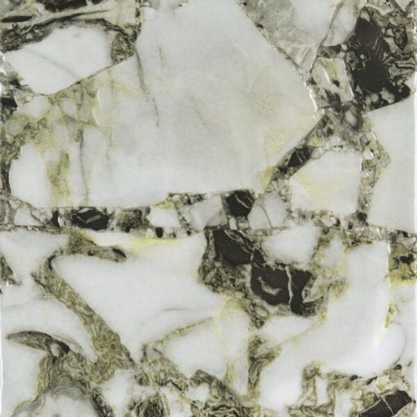 Carmen Ceramic ART ICE Green gres 15x15 - mały błyszczący gres hiszpański