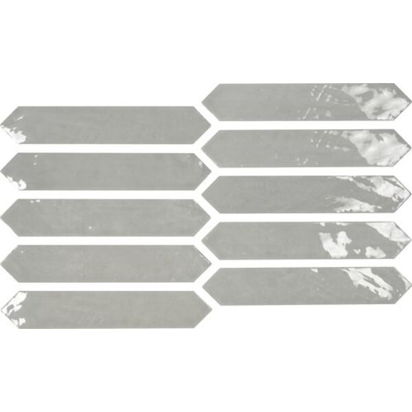 zdjęcie carmen ceramic art on grey gloss płytka ścienna 4.3x24.3 