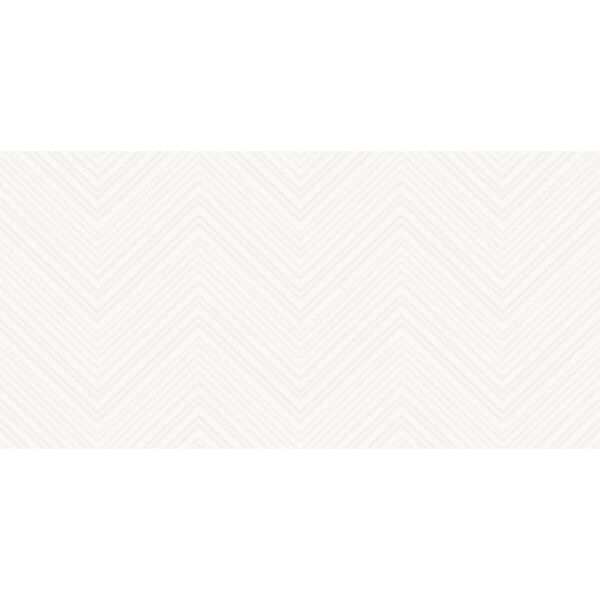 zdjęcie ceramika color ccr33-1 white chevron płytka ścienna 30x60 