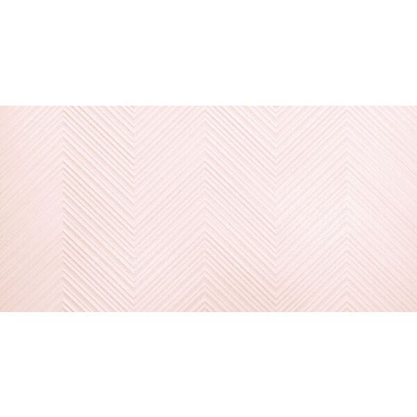 Ceramika Color CCR42-1 Perla Pink Chevron płytka ścienna 30x60 - matowa glazura imitacja parkietu w jodełkę