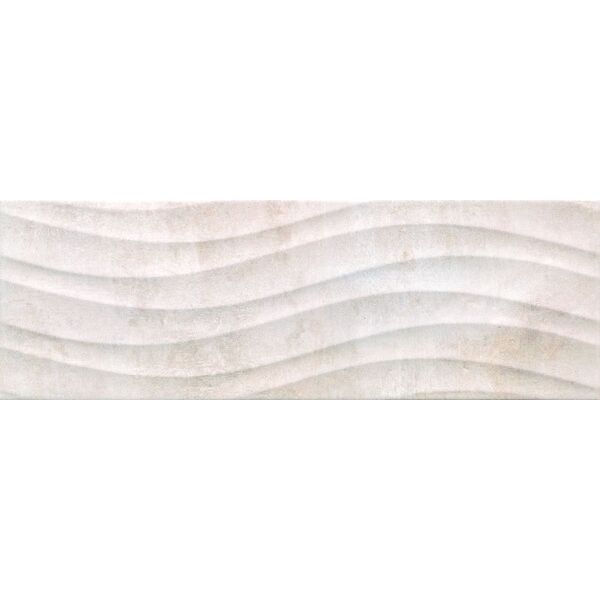 zdjęcie ceramika color vinci grey onda płytka ścienna 25x75 