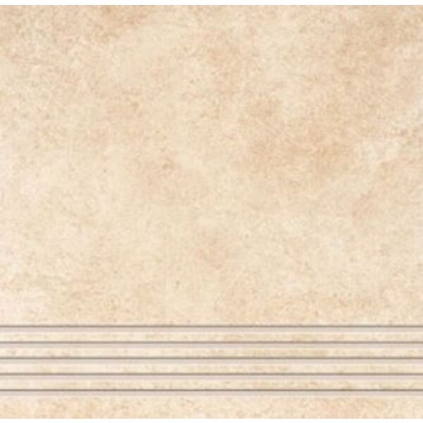 zdjęcie ceramika gres roxy rxy 02 krem gres stopnica 33x33 