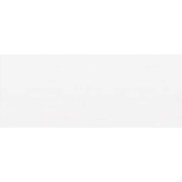 zdjęcie ceramika końskie white glossy płytka ścienna 25x75 