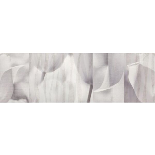 zdjęcie ceramika końskie tulip grey dekor 25x75 