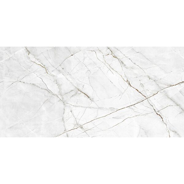 Ceramstic Filo Silver gres Carving rektyfikowany 60x120 (GRS.541A.C) - gres na podłogę imitujący marmur