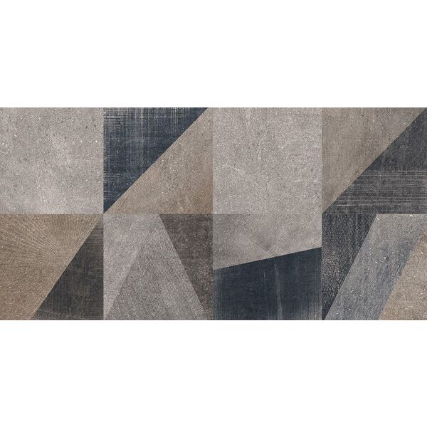 Ceramstic Ferro GEO gres mat rektyfikowany 60x120 (GRS.993B.M) - gres szkliwiony na podłogę betonopodobny