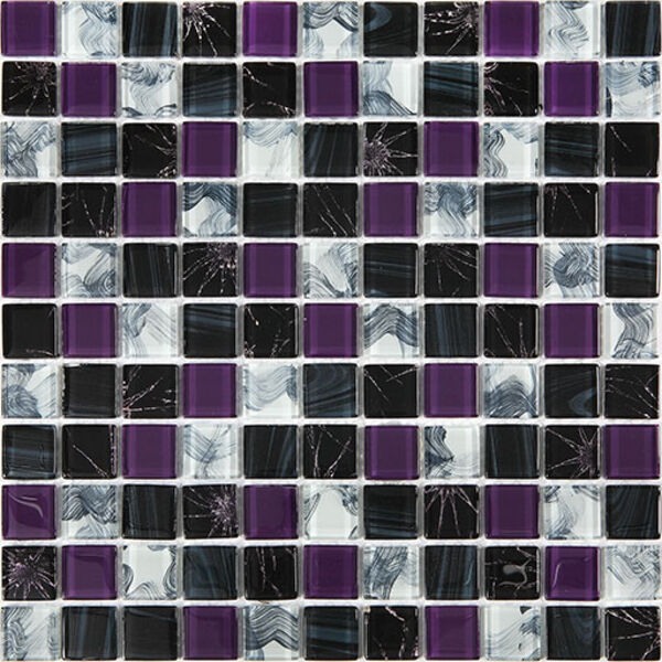 ceramstic ciruela mozaika szklana 30x30 (ms-22) błyszczące płytki ceramstic