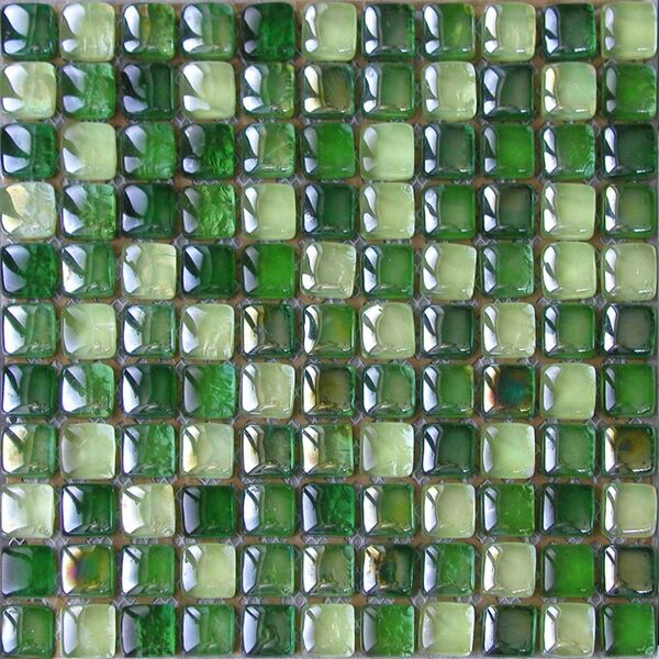 ceramstic hard candy green mozaika szklana 30x30 (ms-02) mozaika szklana do łazienki