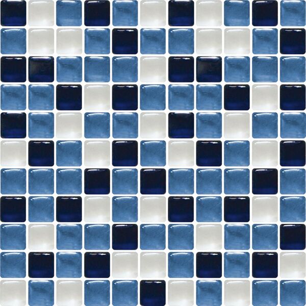 ceramstic hard candy blue mozaika szklana 30x30 (ms-08) mozaika szklana do łazienki