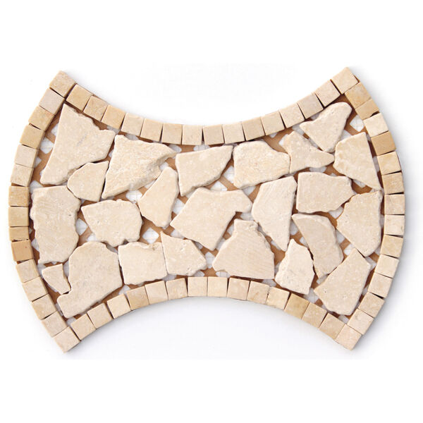 ceramstic puzzle light mozaika kamienna 21.5x30.5 (mk-31) płytki ceramstic glazura imitujące marmur prostokątne matowe