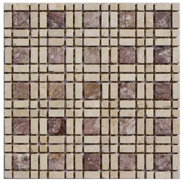 ceramstic vigo mozaika kamienna 30x30 (mk-007) płytki ceramstic imitujące kamień kwadratowe do łazienki