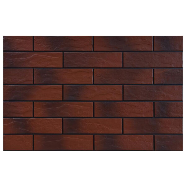 zdjęcie cerrad burgund strukturalna cieniowana elewacja mat 6.5x24.5 