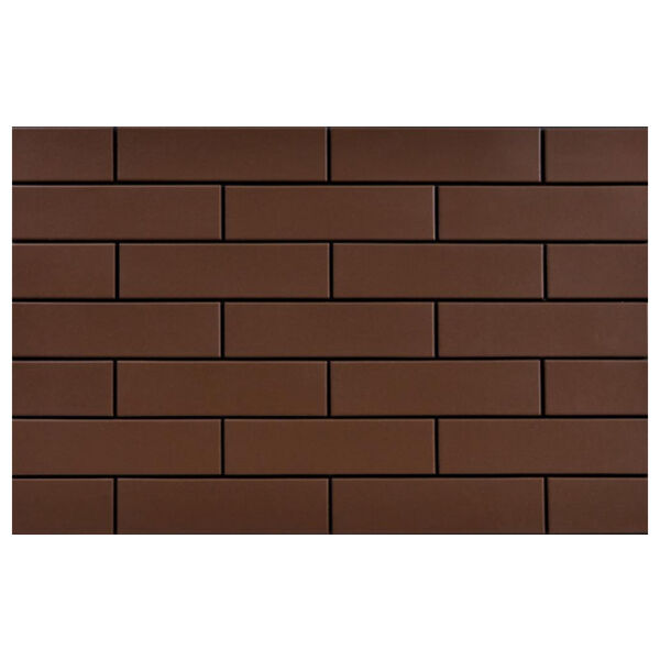 zdjęcie cerrad brąz gładka elewacja mat 6.5x24.5 