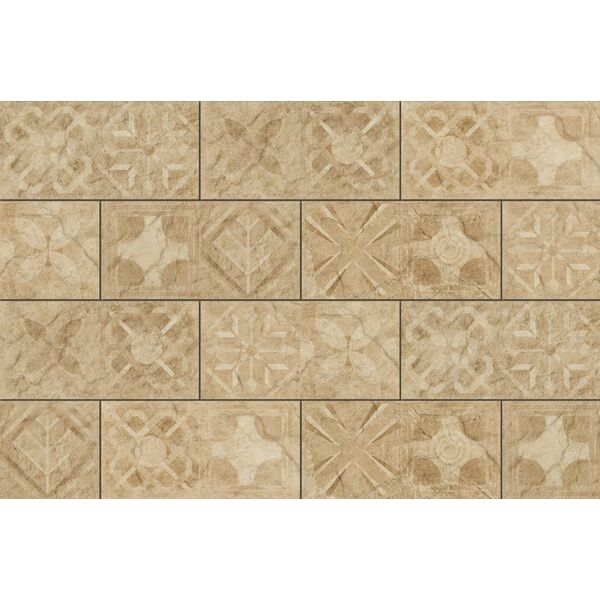 cerrad torstone beige dekor 14.8x30 płytki mrozoodporne