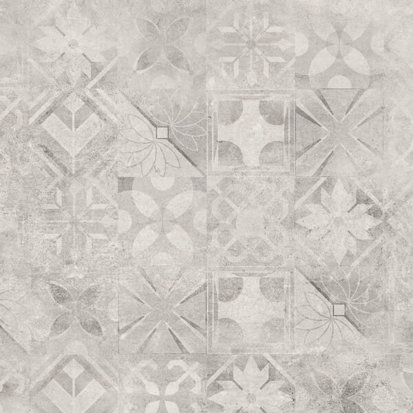 cerrad softcement white patchwork dekor poler rektyfikowany 59.7x59.7 