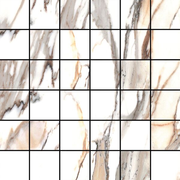 zdjęcie cerrad calacatta gold mozaika poler 29.7x29.7 