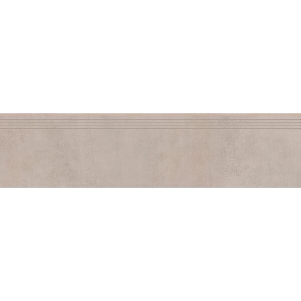 zdjęcie cerrad concrete beige stopnica rektyfikowana 29.7x119.7