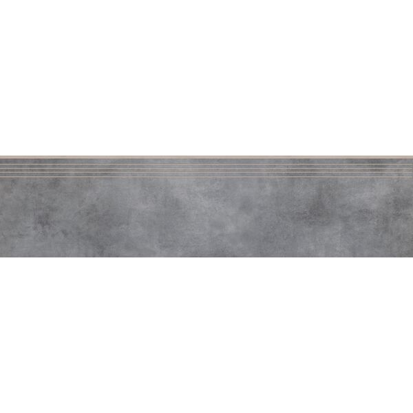 zdjęcie cerrad batista steel stopnica nacinana rektyfikowana 29.7x119.7