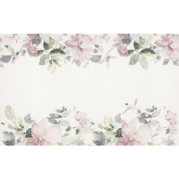 cersanit aura flowers dekor 25x40 g1 płytki prostokątne do łazienki 25x40 błyszczące