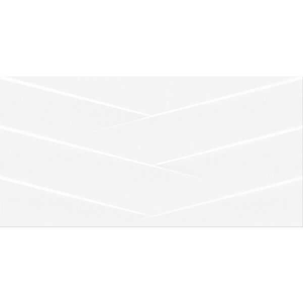 zdjęcie cersanit ps500 white coreset structure pearl płytka ścienna 29.7x60