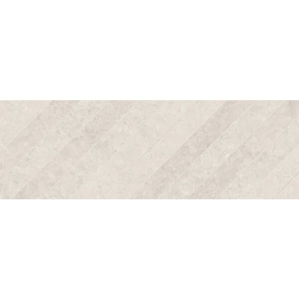 zdjęcie cersanit rest white b dekor matt rektyfikowany 39.8x119.8