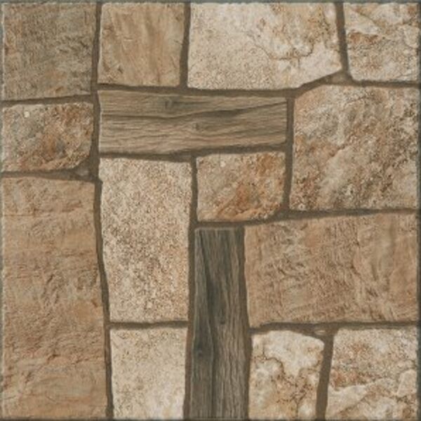 cersanit g424 brown gres 42x42 płytki cersanit kwadratowe na taras matowe strukturalne