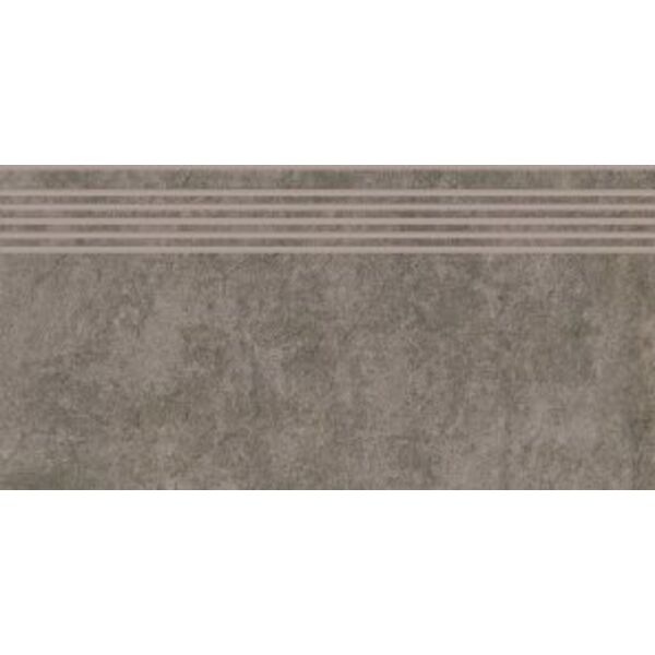 cersanit morenci grey stopnica 29.8x59.8 płytki gres na schody 30x60 strukturalne