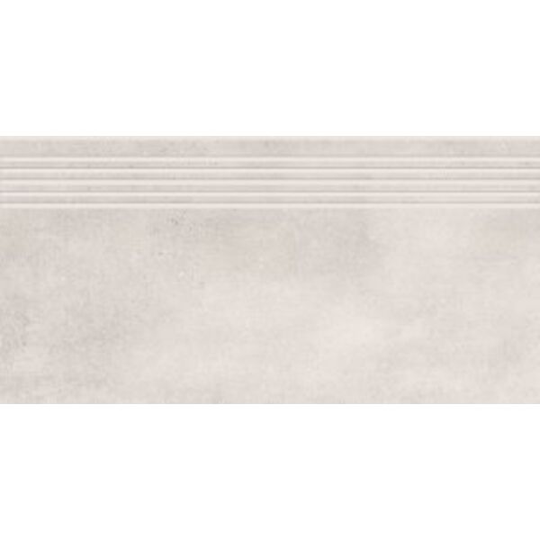 cersanit velvet concrete white matt stopnica 29.8x59.8 płytki do salonu 30x60 antypoślizgowe r10