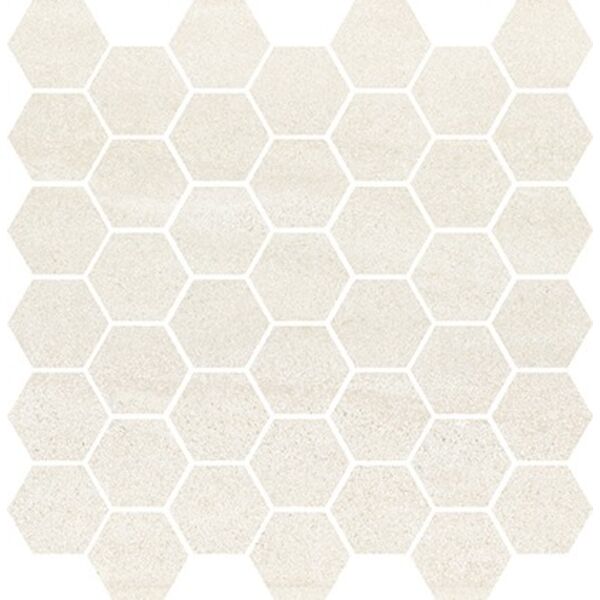 zdjęcie cersanit bantu cream heksagon small glossy mosaic 29x29.7 