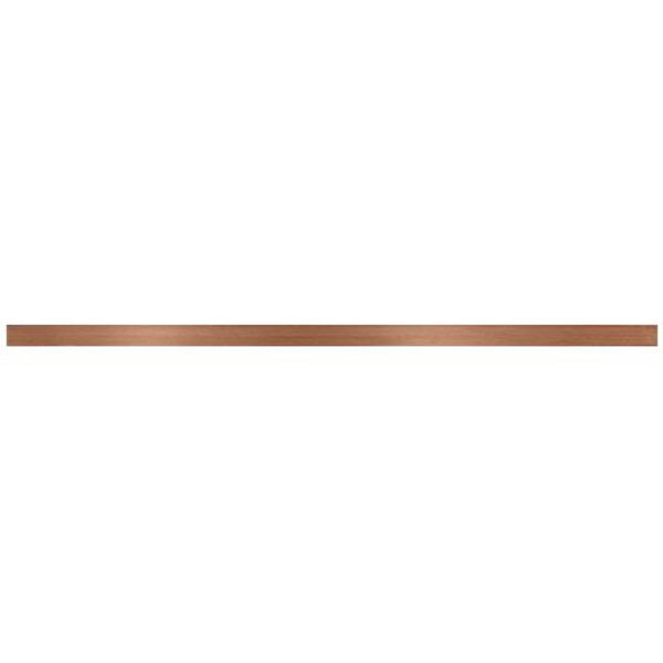 cersanit metal copper matt border 2x59 płytki cersanit glazura do łazienki brązowe matowe