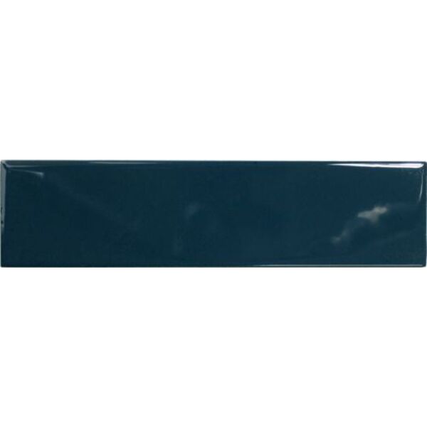 cil decor match midnight blue glossy płytka ścienna 6.25x25 płytki glazura imitujące cegłę niebieskie błyszczące