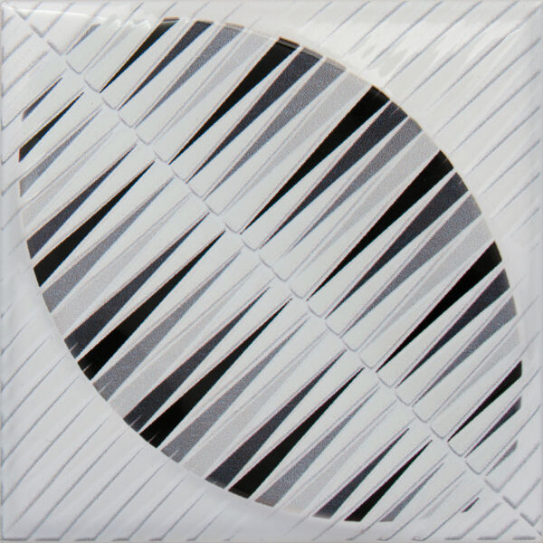 zdjęcie decus hoja optic blanco dekor 15x15 